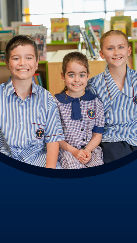 Students sitting together in the library at St John XXIII College Stanhope Gardens