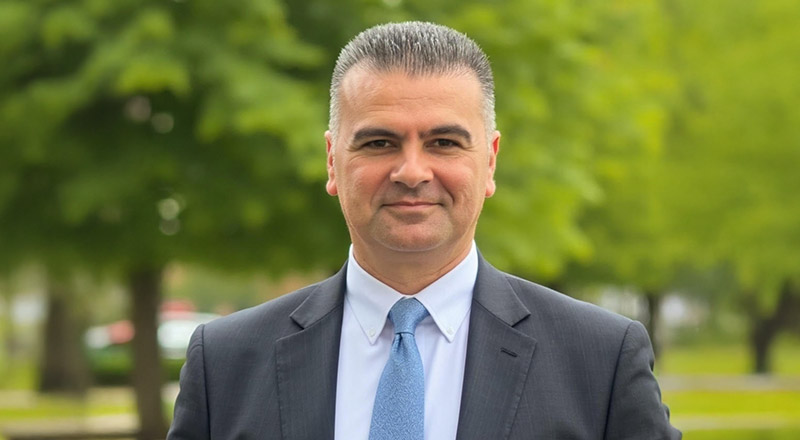 Principal of St John XXIII College Stanhope Gardens, Frank Chiment
